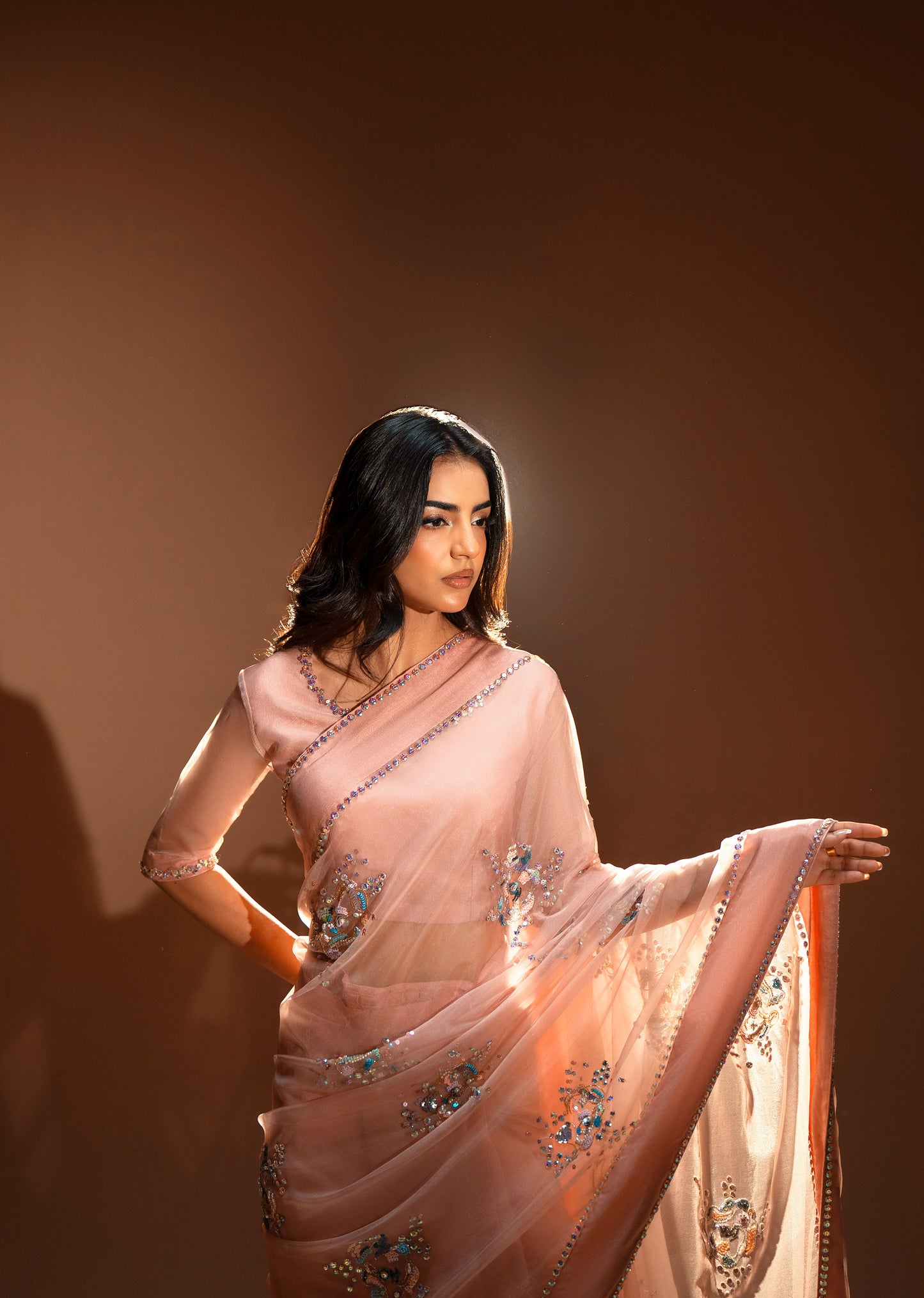 Crystal saree